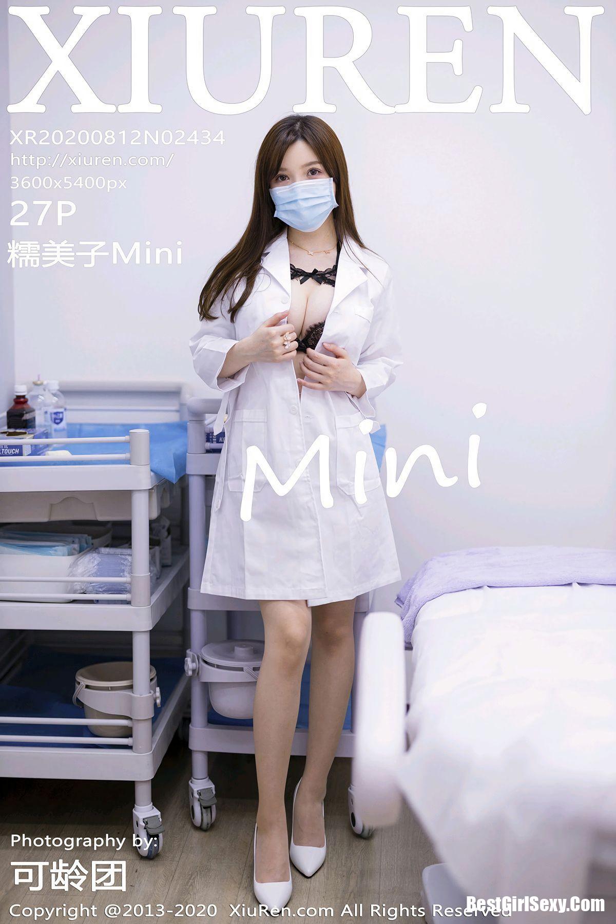 [秀人XiuRen] No.2193 糯美子Mini 《学生服主题》 写真集 - 微图坊