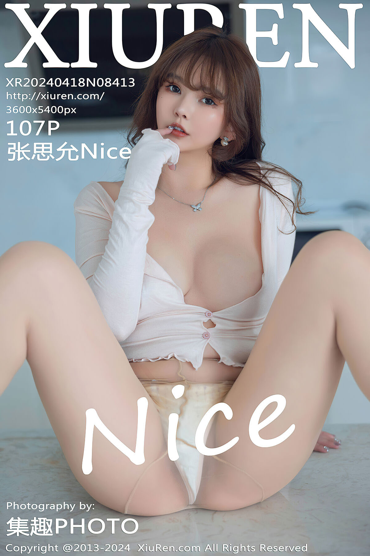 View - XiuRen No.8413 Zhang Si Yun Nice - 