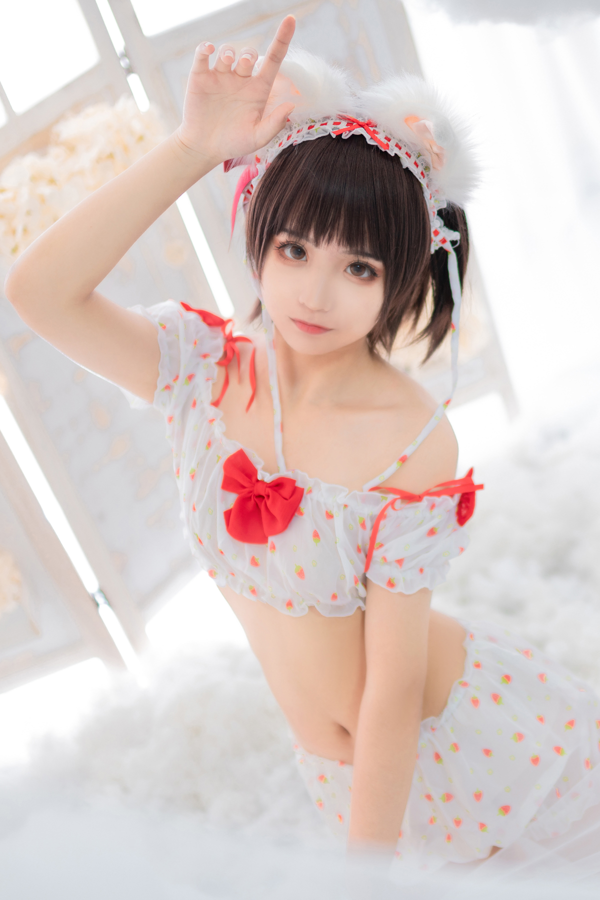 View - Coser@兔玩映画 Vol.060 草莓女孩 - 