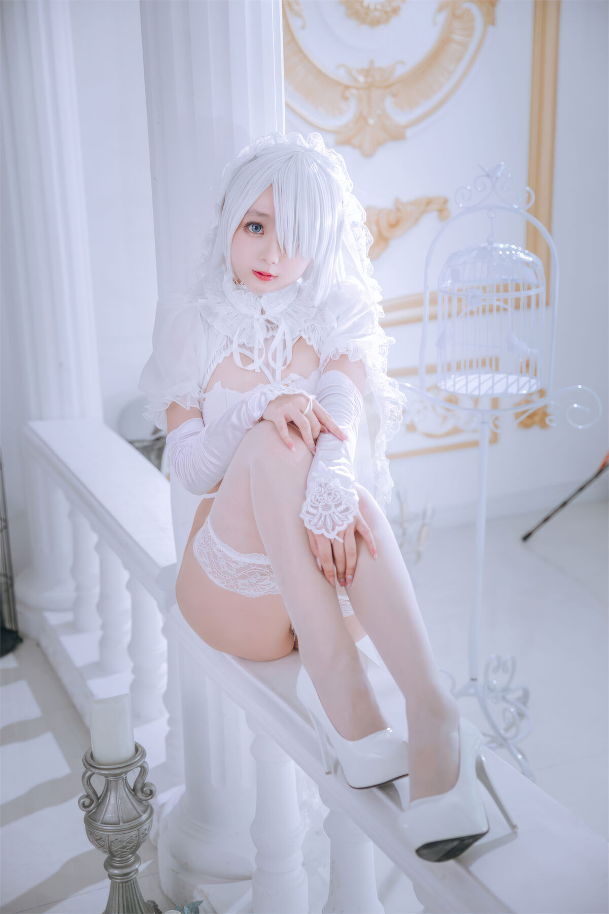 View - Coser@日奈娇 - 白色花嫁 - 