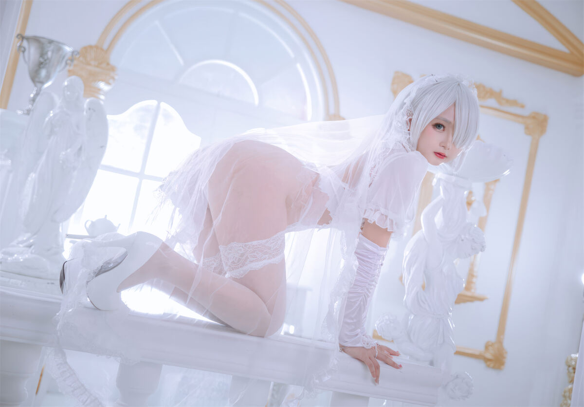 View - Coser@日奈娇 - 白色花嫁 - 